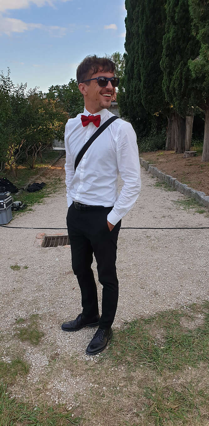 Piano player at a wedding in Split