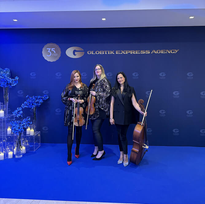 Piano and string quartet Fascination at  Ana Gruica Uglešić's wedding